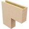 Ekena Millwork 4"W x 16"D x 16"H Thin Chapel Hill Rough Cedar Woodgrain TimberThane Corbel, Primed Tan CORUR04X16X16CHPRCPR - alternate 3